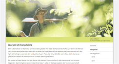 Desktop Screenshot of kanu-natur.de